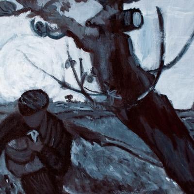 grisaille acrylic