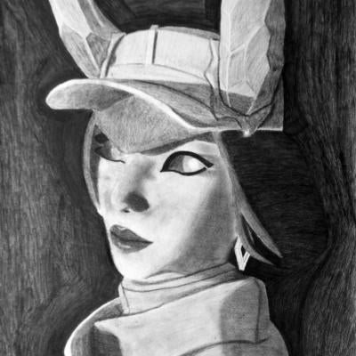 graphite drawing