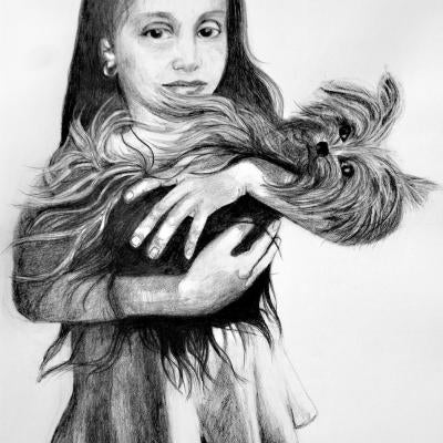 graphite drawing