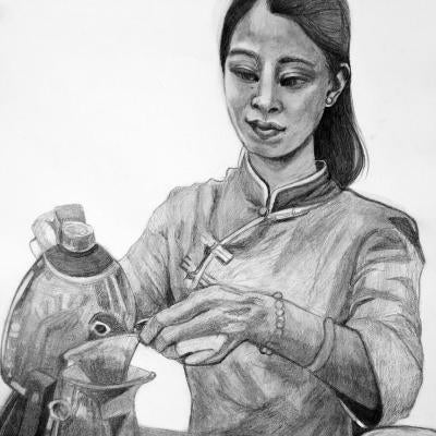 graphite drawing