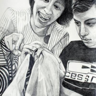 graphite drawing