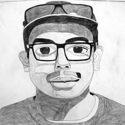 self-portrait of self