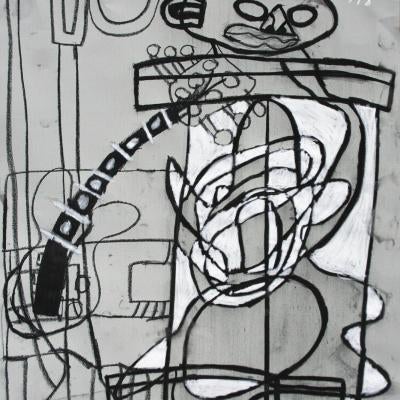 drawing of various shapes using lines