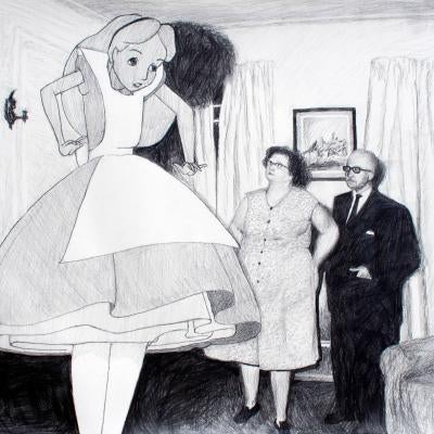 graphite drawing