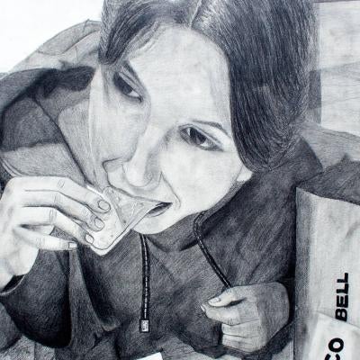 graphite drawing