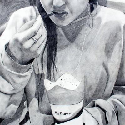 graphite drawing