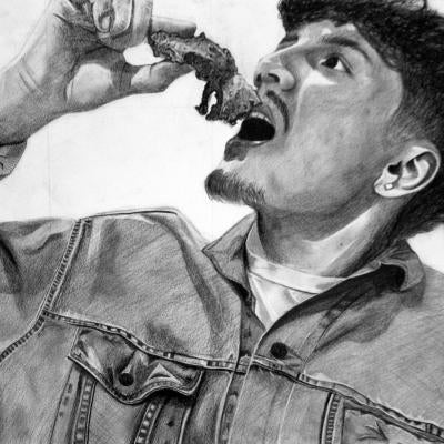 graphite drawing