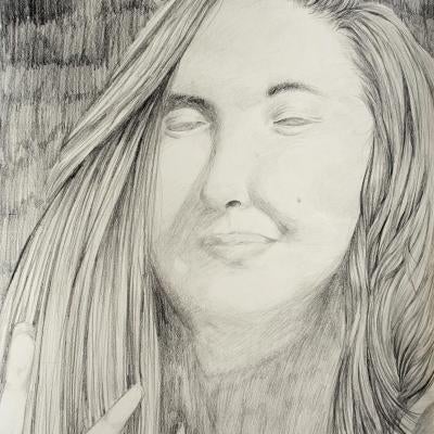Drawing of a woman