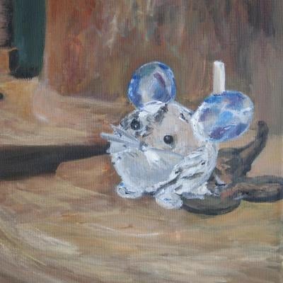 Painting of a mouse
