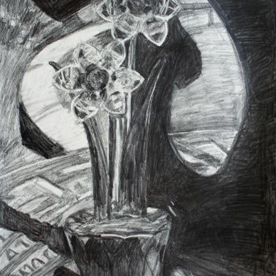 Drawing of a flower