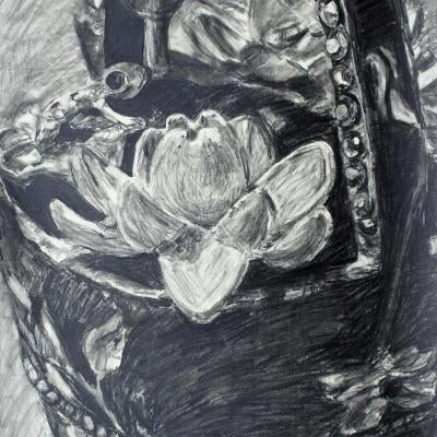drawing of a flower