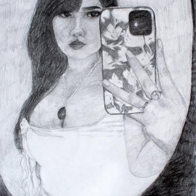 graphite drawing