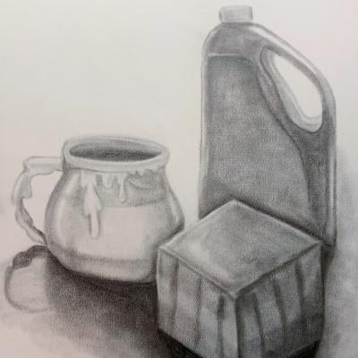 Drawing of food