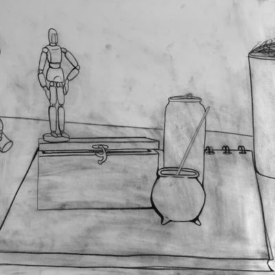 Drawing of objects