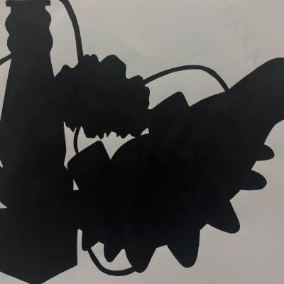 Drawing of a silhouette