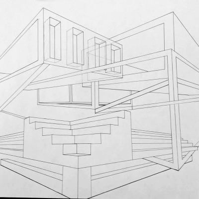 drawing of 3d shapes