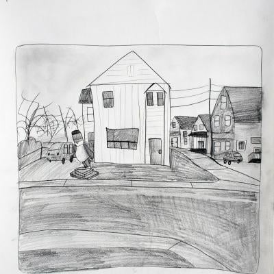 drawing of a house