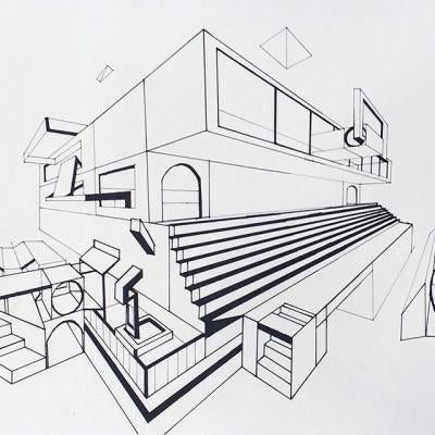 drawing of 3d shapes