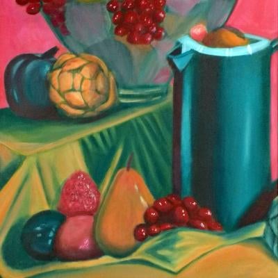 painting of food