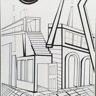 drawing of 3d shapes