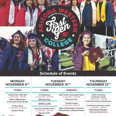 First Generation Week Poster