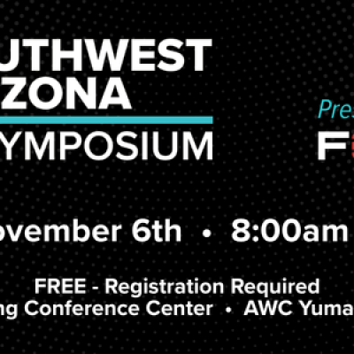 Southwest Arizona AI Symposium, Presented by Fortinet. Friday, November 6th from 8am to 12:10pm. Free to attend, but registration is required.
