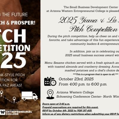 Flyer with QR Code to Register!