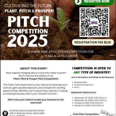 Flyer with QR Code to Register!