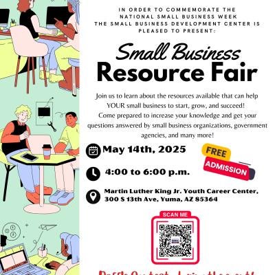 Flyer with QR Code to Register!