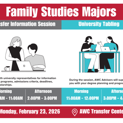 Family Studies Majors Flyer