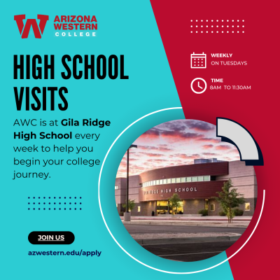 Gila Ridge High School Visit Flyer