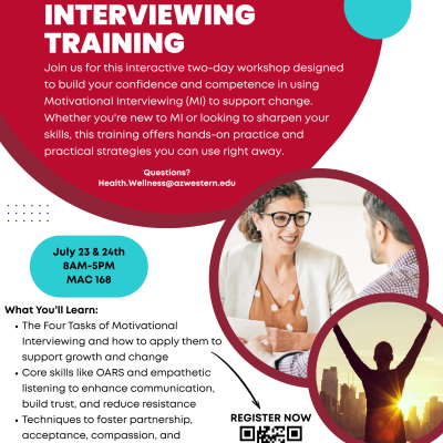 MI Training Flyer