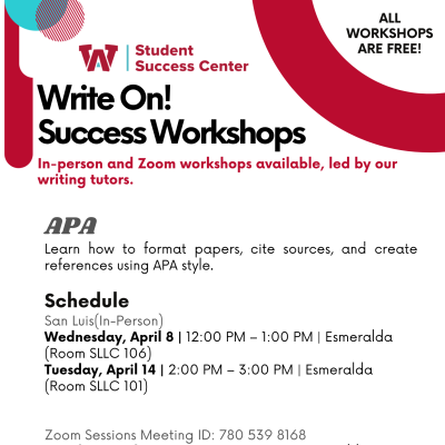 APA Writing Workshop