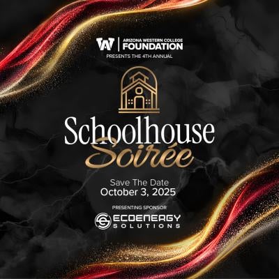 AWC Foundation Save the Date for Schoolhouse Soiree - Oct. 3