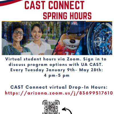 UA Cast Connect Spring Hours