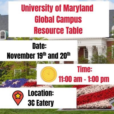 University of Maryland Global Campus Resource Table.jpg