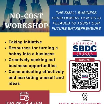 Flyer with QR Code to Register!