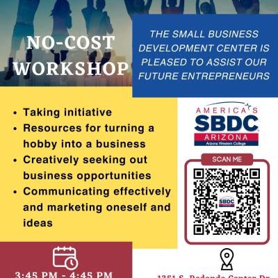 Flyer with QR Code to Register!