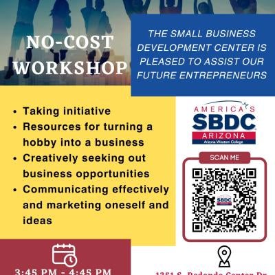 Flyer with QR Code to Register!