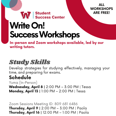 Study Skills Writing Workshop