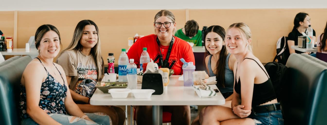 Students in Eatery