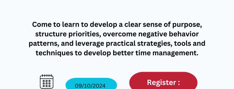 Time Management Flyer