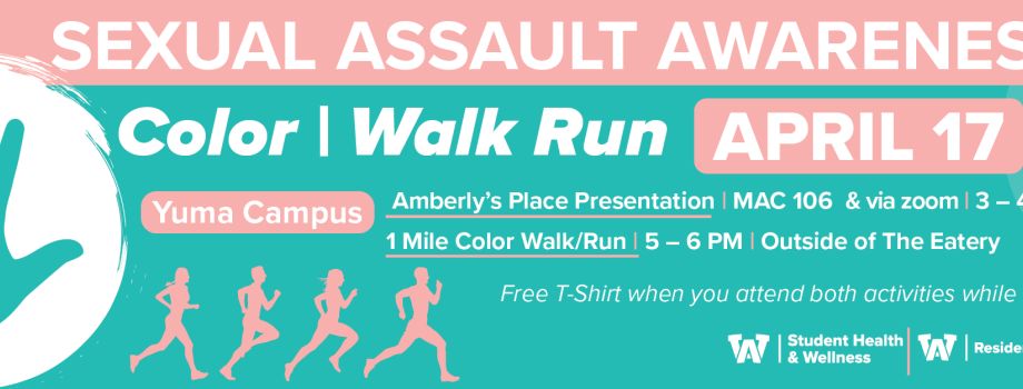 Sexual Assault Awareness Color Walk/Run 