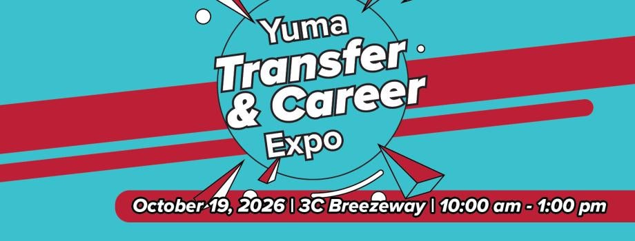 Yuma Transfer and Career Expo Banner