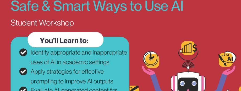 AI Fellows Workshop 4/30 12pm - 1pm, 05/05 12pm - 1pm