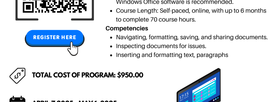 The MOS Word Certification course covers key skills for creating and formatting documents efficiently. Learn to use advanced features like styles and templates to produce professional-quality work. Perfect for enhancing your Microsoft Word proficiency.