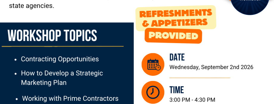 WORKSHOP UNDERSTANDING THE CONTRACTING PROCESS HOW TO SUCCESSFULLT DO BUSINESS WITH THE QUECHAN INDIAN TRIBE & ARIZONA APEX ACCELERATOR ; LOCATION PARADISE CASINO TIME 300 PM-430 PM