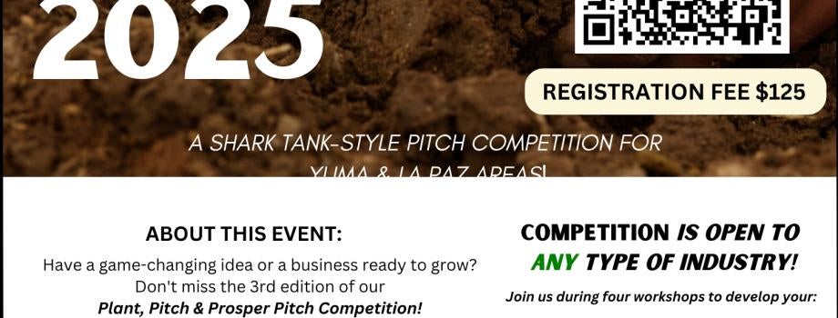 Flyer with QR Code to Register