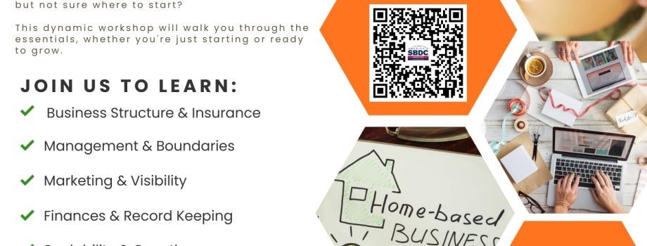 Flyer with QR Code to Register!