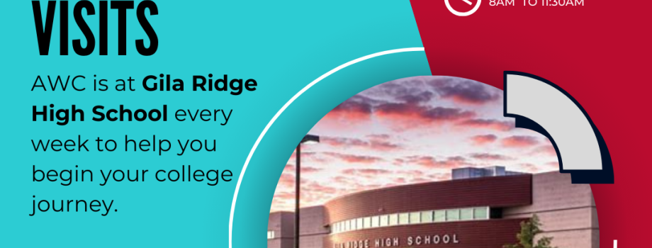 Gila Ridge High School Visit Flyer 